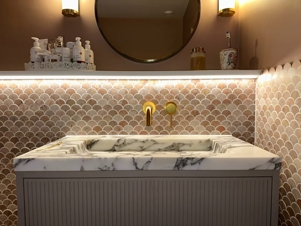 High-quality kitchen and bathroom renovation with modern design and expert installation.